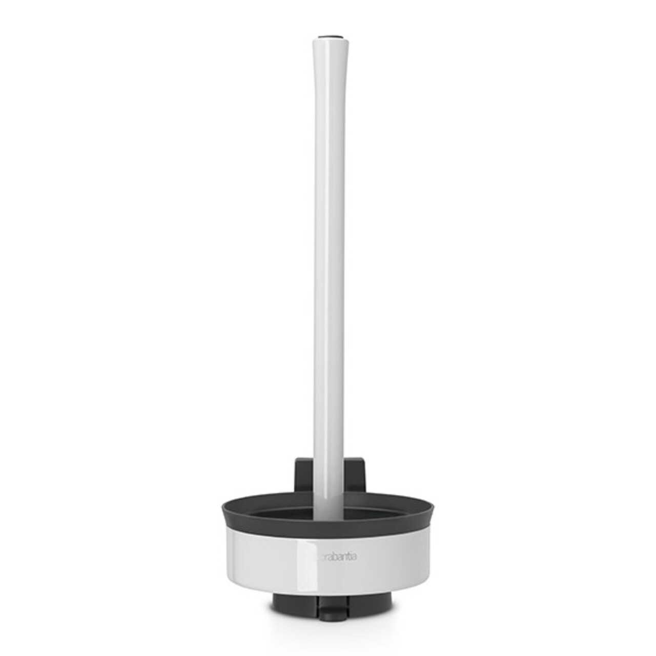 Suport role rezerva hartie igienica, Brabantia, Profile White, 15.5x14x38.3 cm, otel, alb - imagine 5
